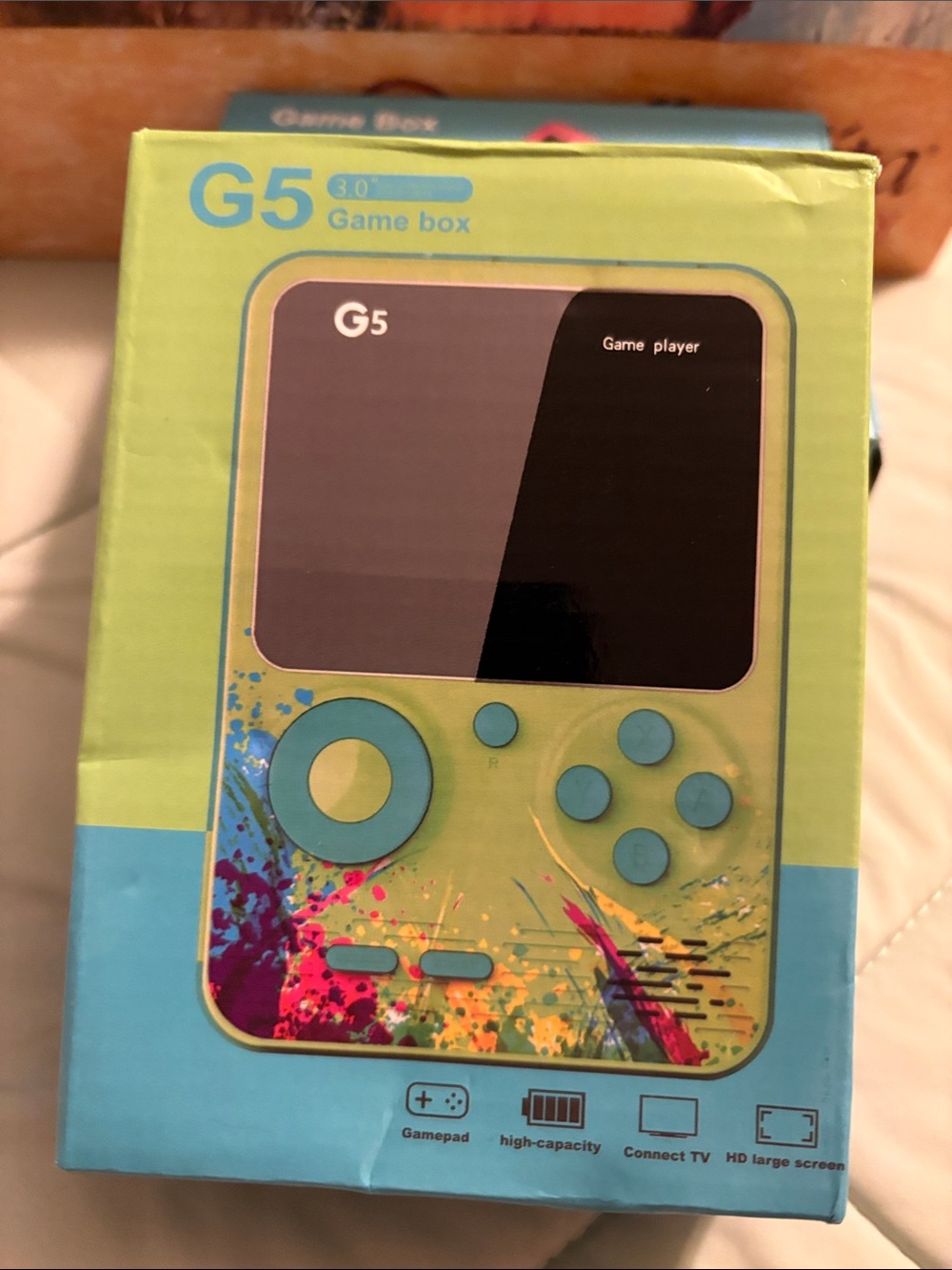 Portable Handheld Game Console - Green